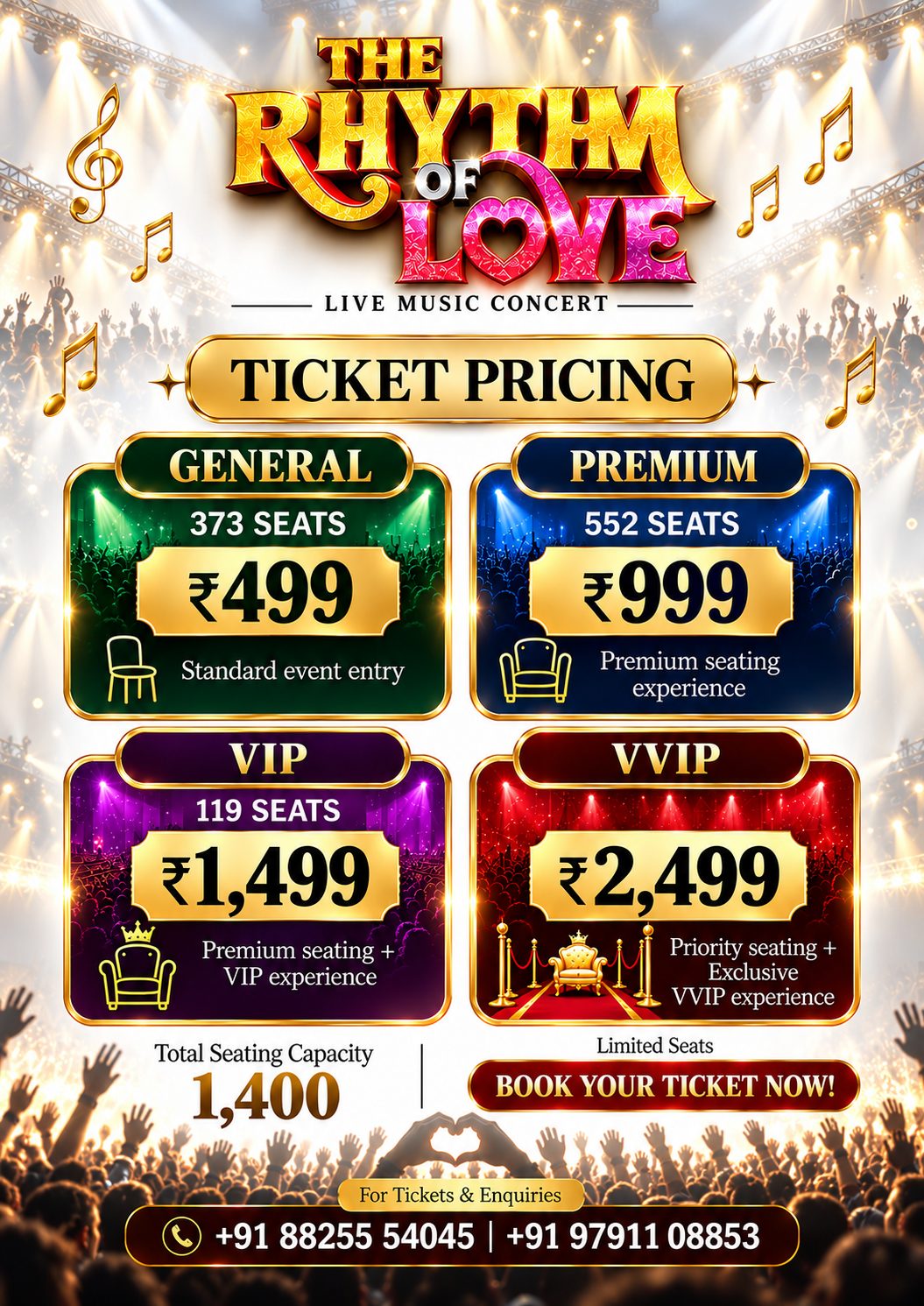 Ticket Pricing Preview